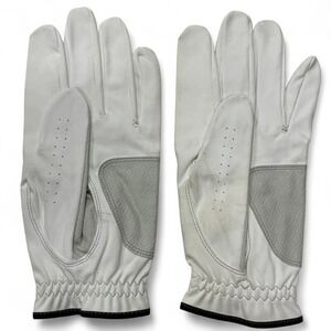 Callaway Warbird Mens Golf Glove QTY‎ 2 White Leather Large LH Left Susai